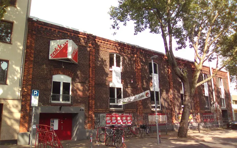 Das Kulturzentrum zakk in Düsseldorf-Flingern.