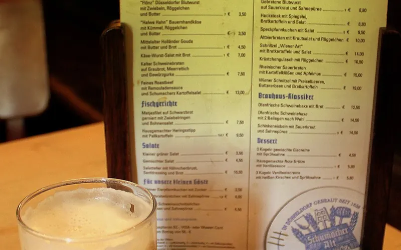 Außenansicht der Brauerei Schumacher in der Oststraße.